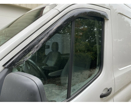 Window Visors for Ford Transit 150 250 350 2015-2022 Wind Shield Rain Visor 2pcs