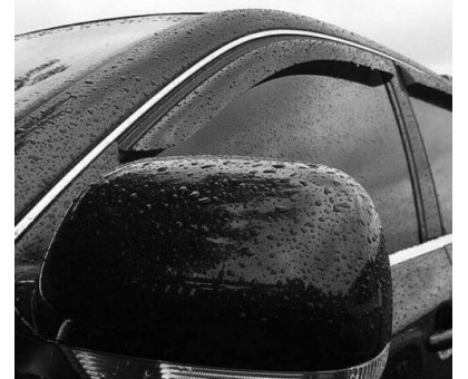 Windows Visors  Jaguar F-Pace Deflectors For Rain Vent Guard Sun 2017-2021 SUV