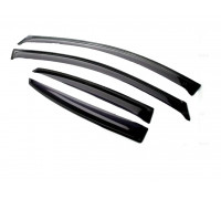 Window Visors for Jaguar F Pace 2016-2021 Side Smoke Deflectors Set SUV Black 3D