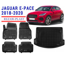 jaguar e pace rubber floor mats