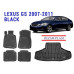 REZAW PLAST Floor Liners Set for Lexus GS 2007-2011 Quality Mats & Custom Fit Design