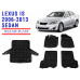 REZAW PLAST Car Liners for Lexus IS 2006-2013 Sedan - Waterproof Mats Easy to Clean