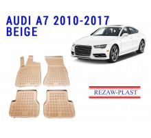 REZAW PLAST Floor Liners Exact Fit for Audi A7 2010-2017 Premium Quality, Durable