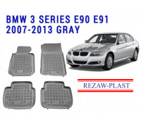 REZAW PLAST Car Liners for BMW 3 Series E90 E91 2007-2013 All Weather Gray
