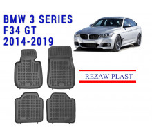 REZAW PLAST Rubber Car Liners for BMW 3 Series F34 GT 2014-2019 Unmatched Quality