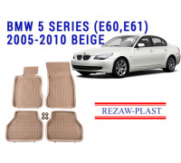 REZAW PLAST Car Liners for BMW 5 Series E60 E61 2005-2010 Ultimate Floor Protection