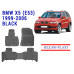 REZAW PLAST Floor Mats for BMW X5 E53 1999-2006 All Season Black