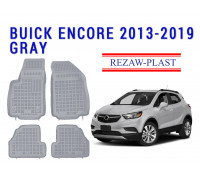 REZAW PLAST Automotive Floor Liner for Buick Encore 2013-2019 Custom Fit Gray