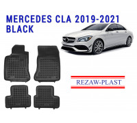 REZAW PLAST Custom-Fit Rubber Mats for Mercedes CLA 2019-2021 All-Season Protection