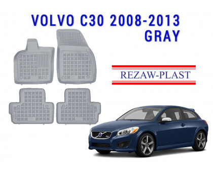 REZAW PLAST Floor Mats for Volvo C30 2008-2013 Waterproof Interior Shields Odor