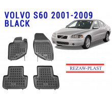 REZAW PLAST Car Liners for Volvo S60 2001-2009 Custom Fit Black 