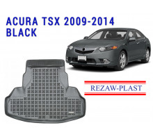 Rezaw-Plast Rubber Trunk Mat for Acura TSX 2009-2014 Black