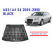 REZAW PLAST Cargo Mat for Audi A4 S4 2005-2008 Odorless Black 
