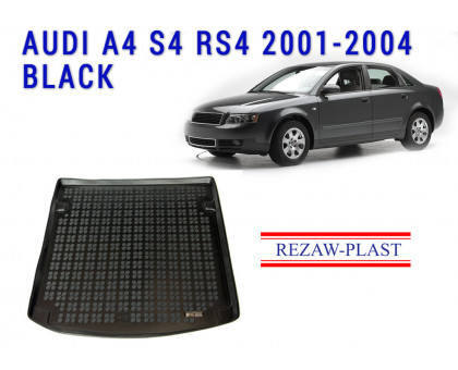 REZAW PLAST Cargo Cover for Audi A4 S4 RS4 2001-2004 Durable Black