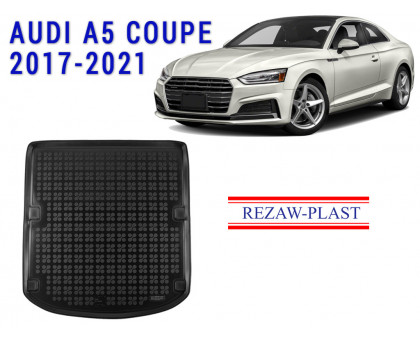 REZAW PLAST Cargo Liner for Audi A5 Coupe 2017-2021 Durable Black 