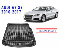 REZAW PLAST Cargo Liner for Audi A7 S7 2010-2017 Waterproof Black 