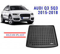 REZAW PLAST Cargo Cover for Audi Q3 SQ3 2015-2018 All Weather Black