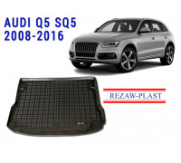 REZAW PLAST Cargo Liner for Audi Q5 SQ5 2008-2016 Odorless Black 