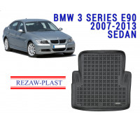 REZAW PLAST Cargo Liner for BMW 3 Series E90 2007-2013 Sedan All Season Black