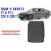 REZAW PLAST Cargo Mat for BMW 5 Series F10 F11 2010-2017 Durable Black