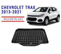 REZAW PLAST Custom Fit Trunk Liner for Chevrolet Trax 2013-2021 Odorless Black