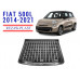 REZAW PLAST Trunk Mat for Fiat 500L 2014-2021 Custom Fit Black 