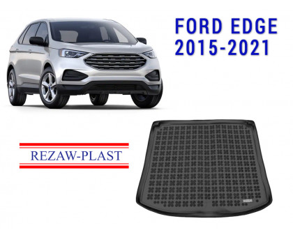 REZAW PLAST Cargo Protector for Ford Edge 2015-2021 All Weather Black