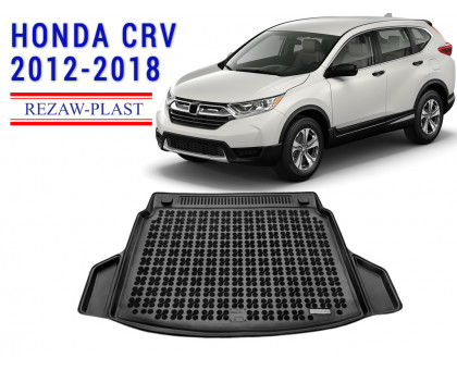 REZAW PLAST Cargo Mat for Honda CR-V 2012-2018 Anti-Slip Black