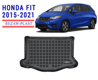 REZAW PLAST Cargo Liner for Honda Fit 2015-2021 Waterproof Black