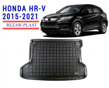 REZAW PLAST Cargo Mat for Honda HR-V 2015-2021 Waterproof Black