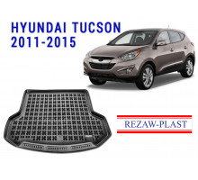 REZAW PLAST Cargo Protector for Hyundai Tucson 2011-2015 All Weather Molded Anti Slip  