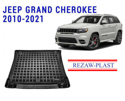 REZAW PLAST Cargo Liner for Jeep Grand Cherokee 2010-2021 All Season Waterproof