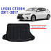 REZAW PLAST Quality Cargo Tray for Lexus CT200H 2011-2017 Durable Black 