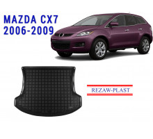 REZAW PLAST Custom Fit Cargo Liner for Mazda CX-7 2006-2009 Durable Rubber Trunk Mat