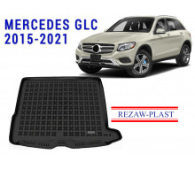REZAW PLAST Trunk Mat for Mercedes GLC 2015-2021 Custom Fit Black