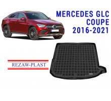 REZAW PLAST Cargo Liner for Mercedes GLC Coupe 2016-2021 Waterproof Cargo Mat