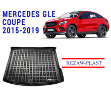 REZAW PLAST Custom Fit Trunk Liner for Mercedes GLE Coupe 2015-2019 Anti Slip Molded