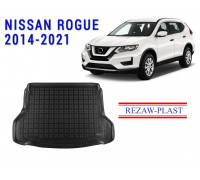 REZAW PLAST Cargo Protector for Nissan Rogue 2014-2021 All Weather Molded Non Slip