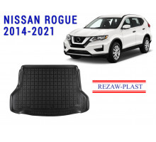 REZAW PLAST Cargo Protector for Nissan Rogue 2014-2021 All Weather Molded Non Slip