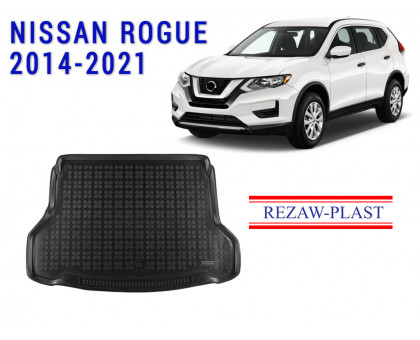REZAW PLAST Cargo Protector for Nissan Rogue 2014-2021 All Weather Black