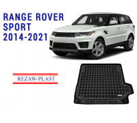 REZAW PLAST Stylish Trunk Mat for Range Rover Sport 2014-2021 Anti-Slip Black