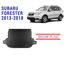 REZAW PLAST Cargo Mat for Subaru Forester 2013-2018 Waterproof Black 
