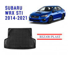 REZAW PLAST Cargo Tray Liner for Subaru WRX STI 2014-2021 Ultimate Protection, Odor