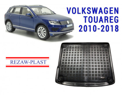REZAW PLAST Cargo Liner for Volkswagen Touareg 2010-2018 All Season Black
