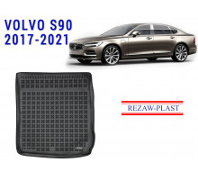 REZAW PLAST Cargo Tray Liner for Volvo S90 2017-2021 Durable Black 