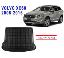 REZAW PLAST Trunk Mat for Volvo XC60 2008-2016 Odorless Black
