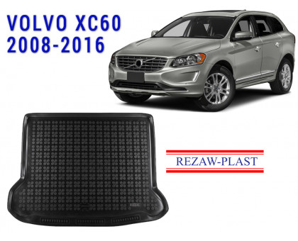 REZAW PLAST Trunk Mat for Volvo XC60 2008-2016 Waterproof Durable Protection