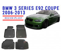 REZAW PLAST Floor Mats for BMW 3 Series E92 2006-2013 Coupe Waterproof Interior Shields Odor