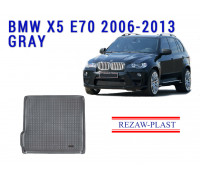 REZAW PLAST Cargo Liner for BMW X5 E70 2006-2013 Custom Fit Durable Rubber Trunk Mat 