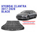 REZAW PLAST Cargo Liner for Hyundai Elantra 2017-2020 Durable Black
